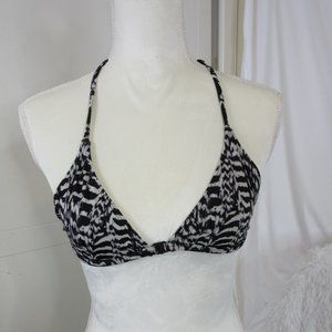 Urban Outfitters Bikini Top Out From Under String Black and White Size Small